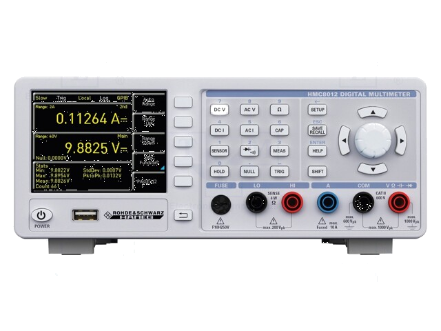Tafelmultimeter; LCD TFT; Samplesnelheid: 200x/s; Stekker: EU Tafelmultimeter; LCD TFT; Samplesnelheid: 200x/s; Stekker: EU